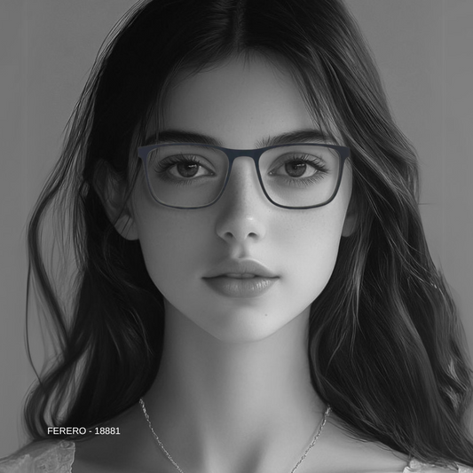 Essentials "Ferero" Square Unisex Eyeglasses 18881
