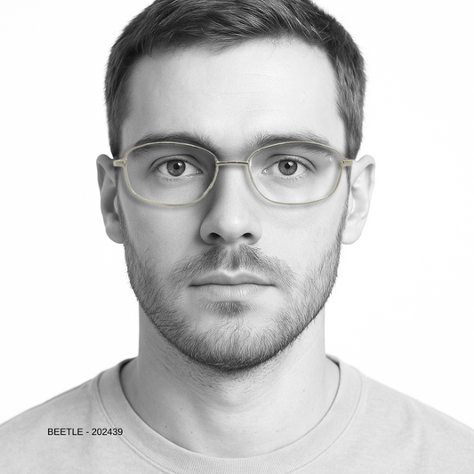 Essentials "Beetle" Oval Unisex Eyeglasses 202439