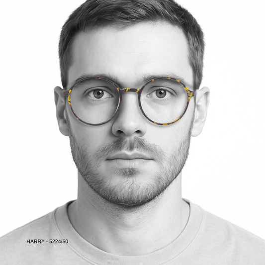 Essentials Harry Round Unisex Eyeglasses 5224 50