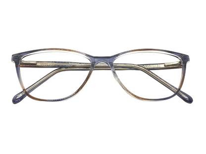Lensnut Floral Transparent Cateye Full Rim Eyeglasses LN803012