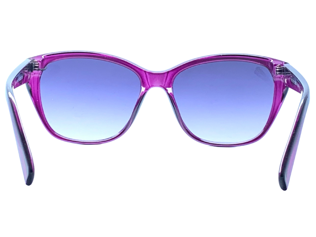 Lenstrack Mimi Glossy Purple Full Rim Cateye Sunglass LTMI815C9