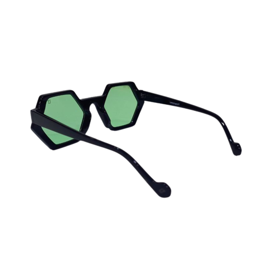 Essentials "Bhuvan" Hexagon Unisex Sunglasses Lt 12