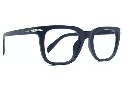 Lensnut Matt Black Rectangle Full Rim Eyeglasses ST85209C1M