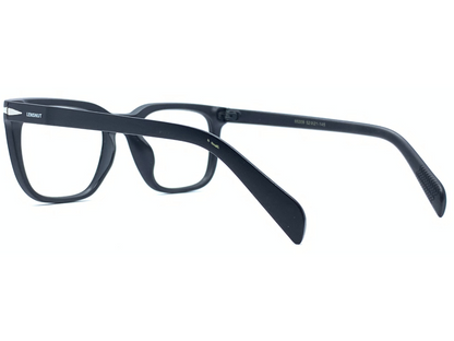 Lensnut Matt Black Rectangle Full Rim Eyeglasses ST85209C1M