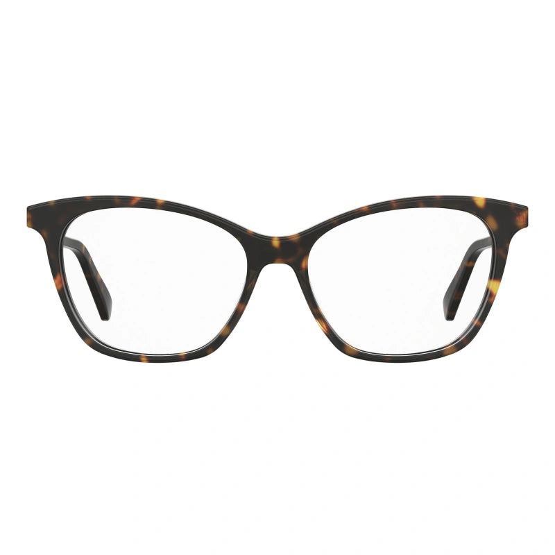 LOVE MOSCHINO	Havana Cateye Eyeglasses For Woman MOL579 086   53-15-140