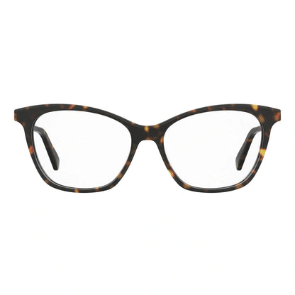 LOVE MOSCHINO	Havana Cateye Eyeglasses For Woman MOL579 086   53-15-140
