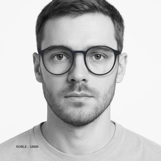 Essentials "Noble" Round Unisex Eyeglasses 18886