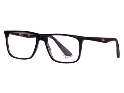 Rayban Black Rectangle Full  Rim Eyeglasses RX5389I2000