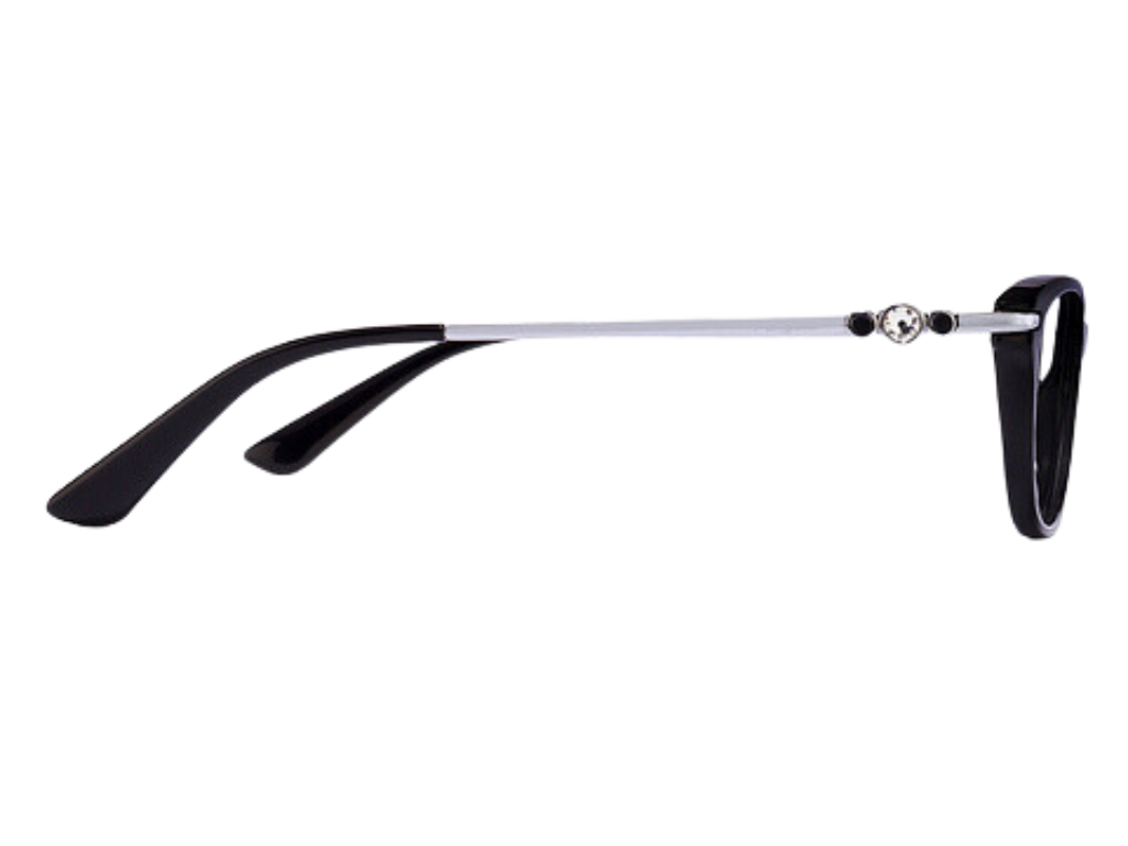 Vogue Black Full Frame Cat Eye Acetate Full Frame Eyeglasses VO2925 W44