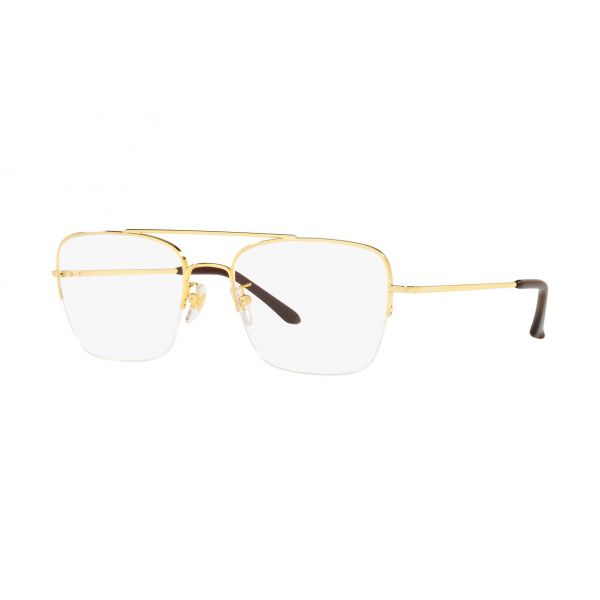 Vogue Gold Aviator Eyeglasses For Men VO4203I28054  54-19-140