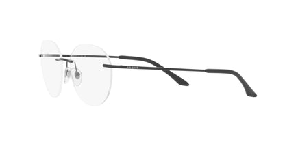 Vogue Black Round Rimless Eyeglasses For Men VO4262I352S53  56-17-140
