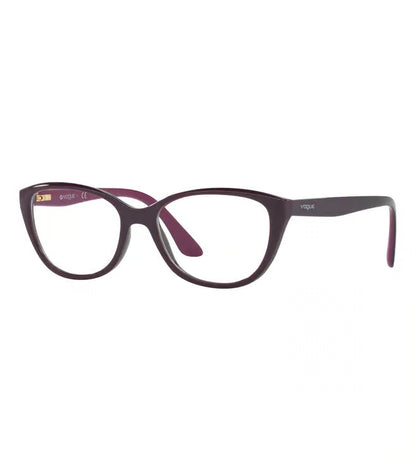 Vogue Purple Cateye Eyeglasses For Womens VO5120I247252  52-16-140