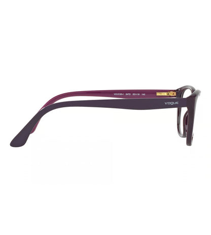 Vogue Purple Cateye Eyeglasses For Womens VO5120I247252  52-16-140