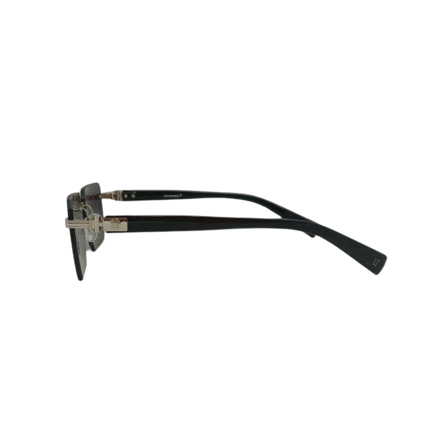 Alfa "Sharp" Rectangular Unisex Rimless Eyeglasses ZS98201