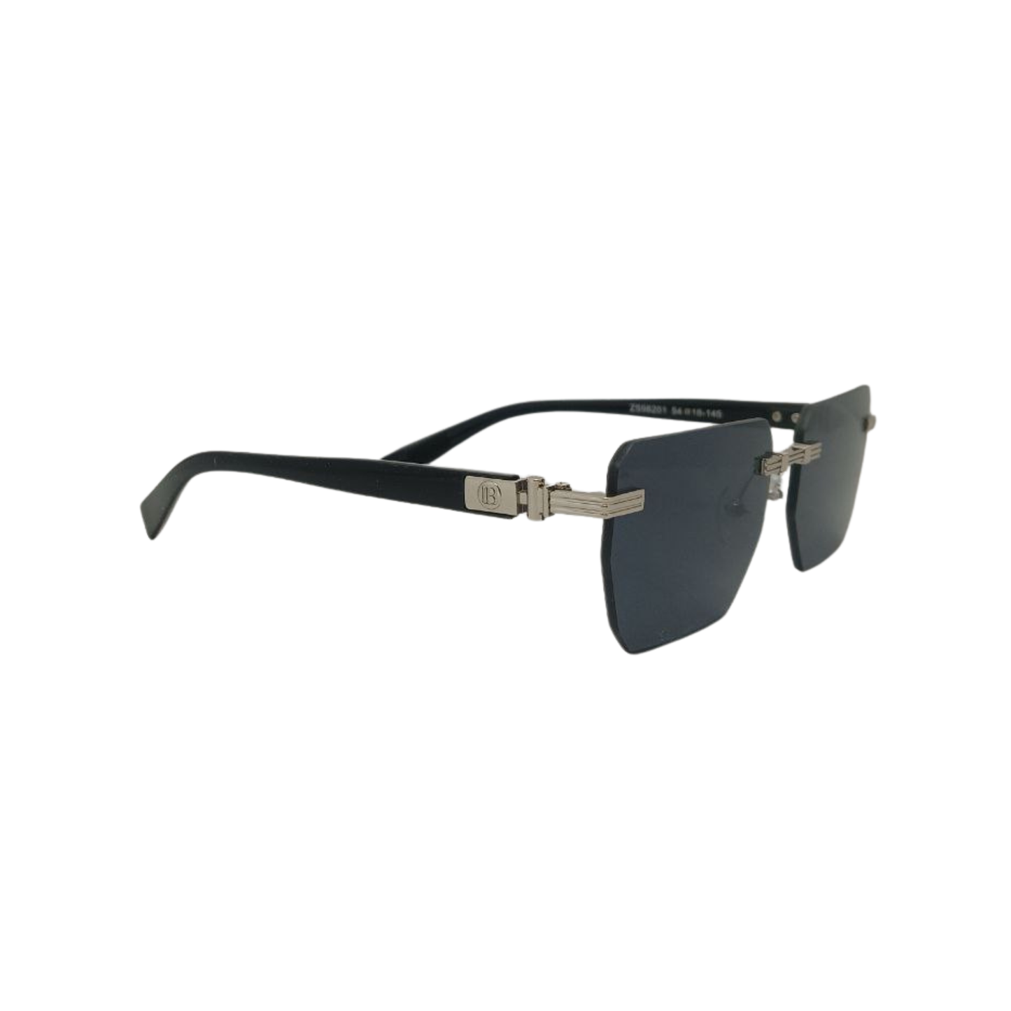 Alfa "Sharp" Rectangular Unisex Rimless Eyeglasses ZS98201