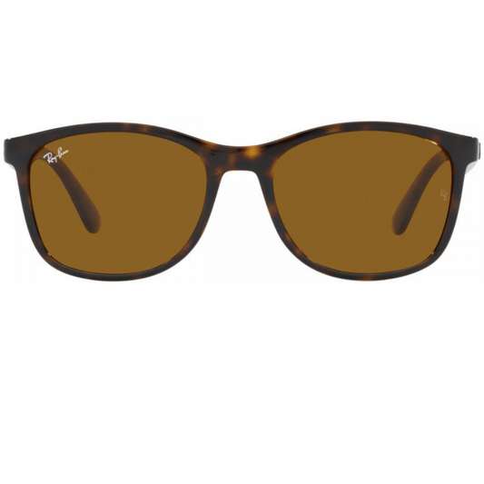 RAY-BAN Wayfarer Brown Havana UV Protected Unisex Sunglasses RB4374 710/3356