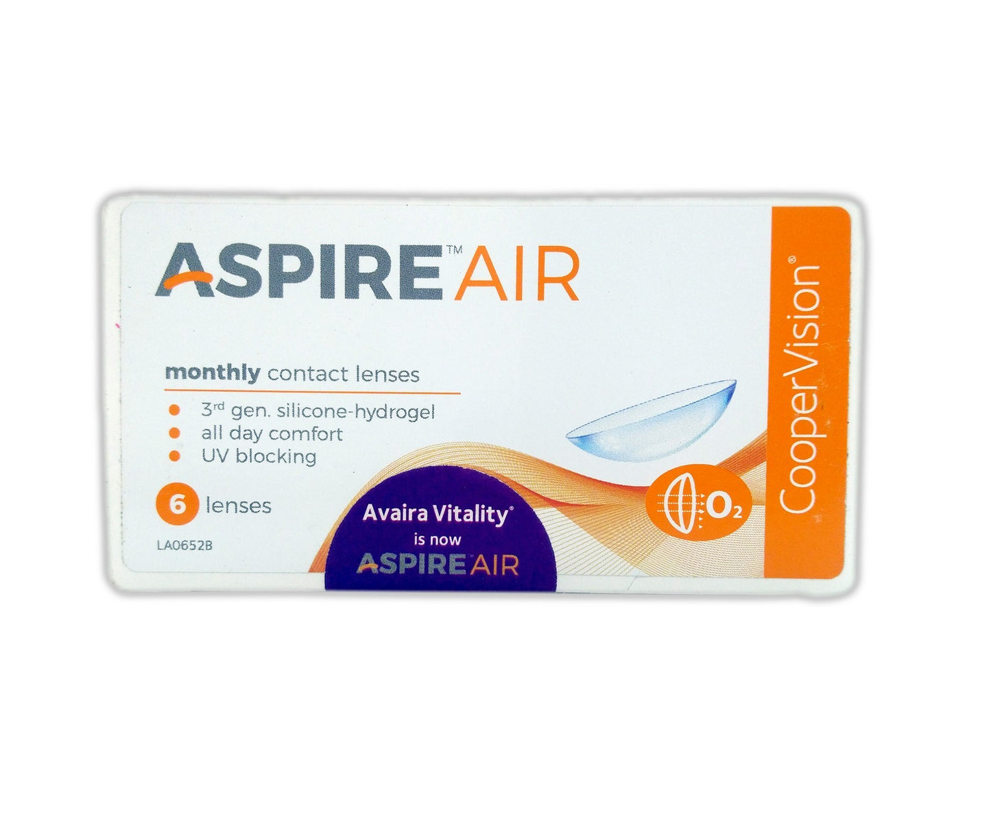 ASPIRE AIR MONTHLY SOFT CONTACT LENSES (6 LENS PACK)