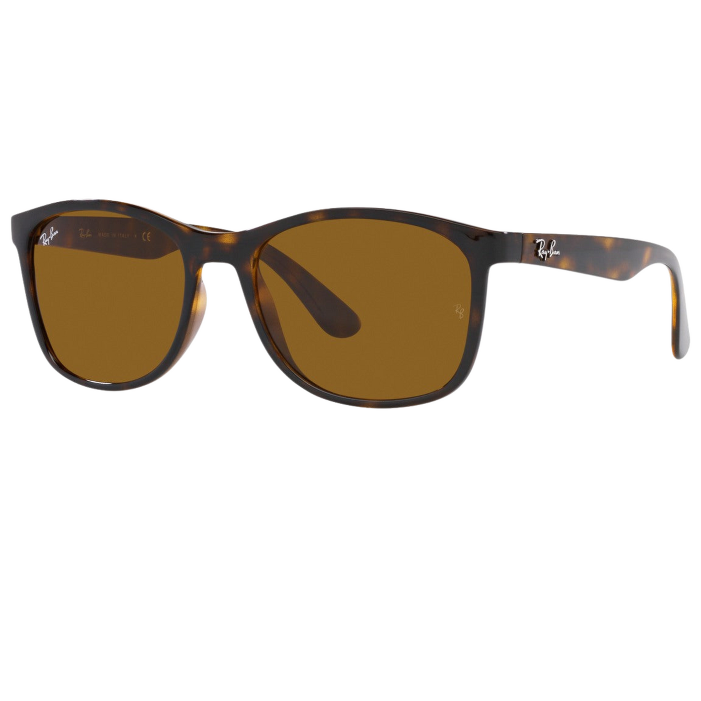 RAY-BAN Wayfarer Brown Havana UV Protected Unisex Sunglasses RB4374 710/3356