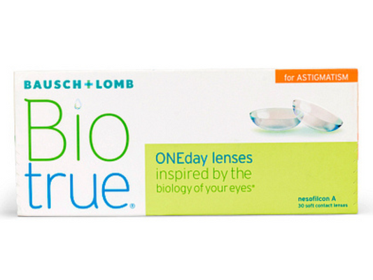 Biotrue One Day For Astigmatism Daily Disposable 30 Lens Pck