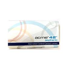 ACME 42 Aspheric UV Yearly Contact Lenses 1 Lens Pack