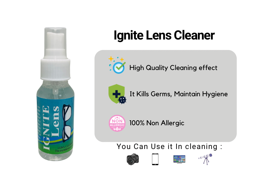 Ignite Lens Cleaner 60ml