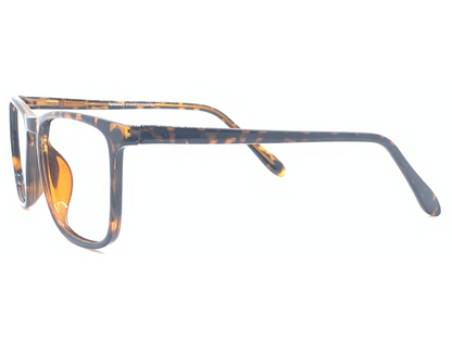 Lensnut Havana Rectangle Full Rim Eyeglasses LN8037C3