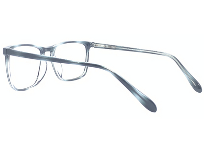 Lensnut grey Transparent Rectangle Full Rim Eyeglasses LN8037C5T