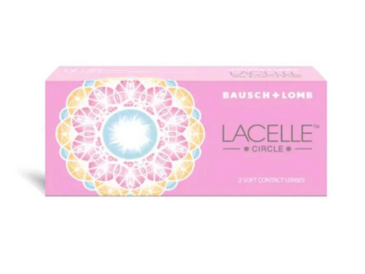 Bausch & Lomb Lacelle Circle Zero Power Monthly Disposable 2Lens Pack