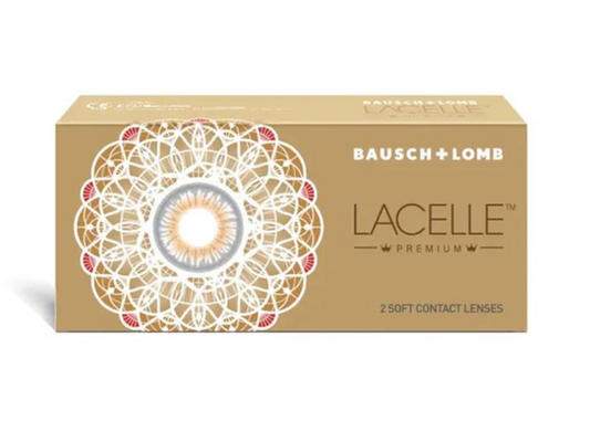 Bausch & Lomb Lacelle Premium Zero Power Monthly Disposable 2Lens Pack