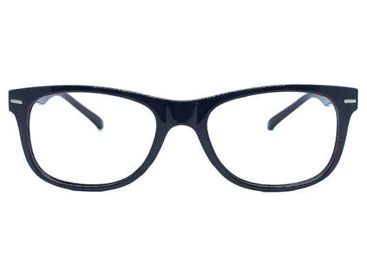 Lensnut Glossy Drak Maroon Wayfarer Full Rim Eyeglasses LNM1C6D