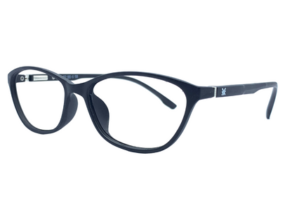 Lensnut Matt Black Cateye Full Rim Eyeglasses LNM22C2L