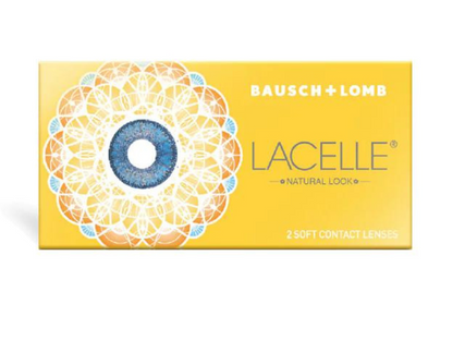 B&L Lacelle Natural Look Zero Power Quarterly Disposable 2Lens Pack