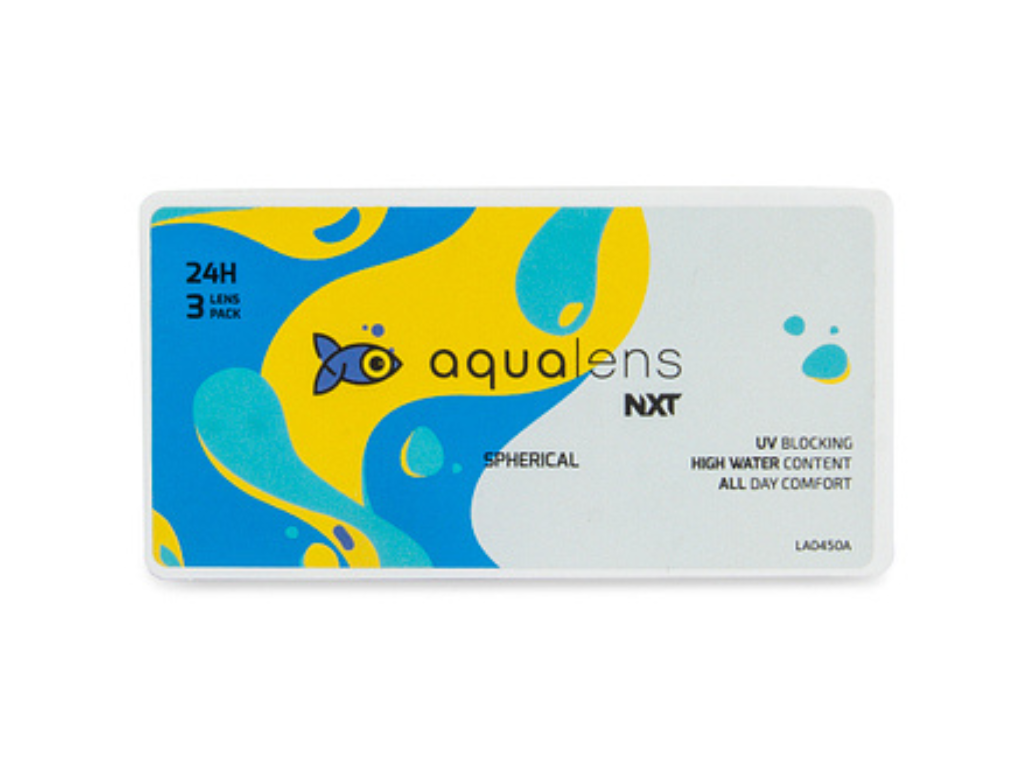 Aqualens 24H NXT Monthly Contact Lens (3 Lens)