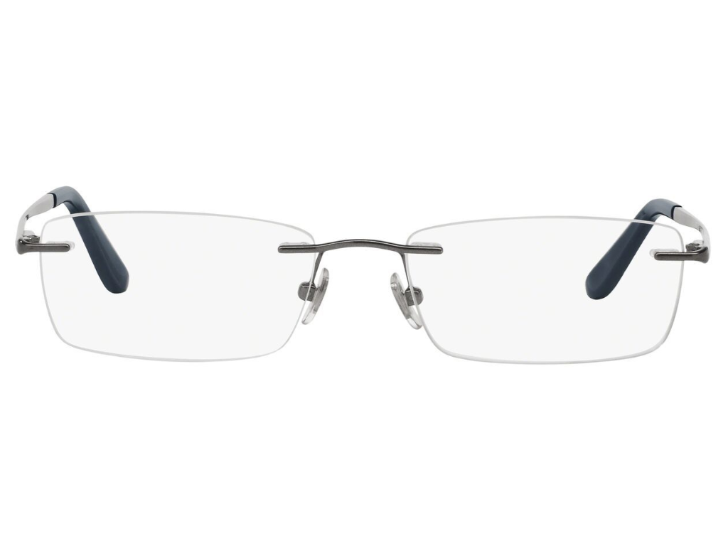 Rayban Black Rectangle Rimless Eyeglasses RX6303I2502